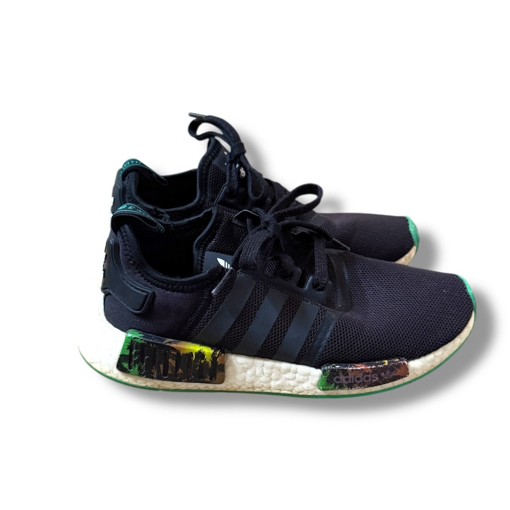 Adidas NMD R1 Palm Tree Sneakers Men's Size 6.5‎ Athletic Fashion Streetwear